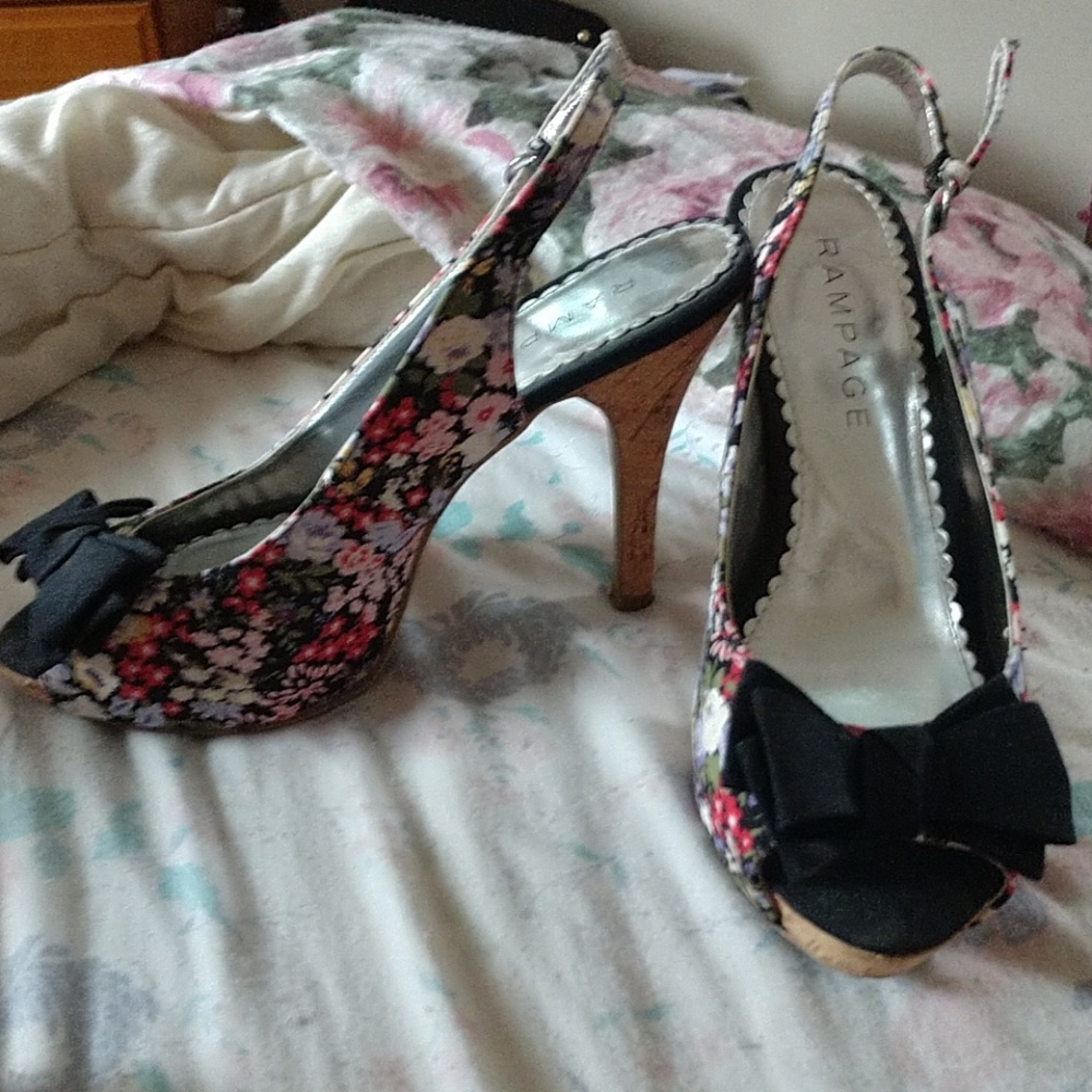 Floral Heels